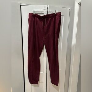 Men’s Express Burgundy Sweatpants